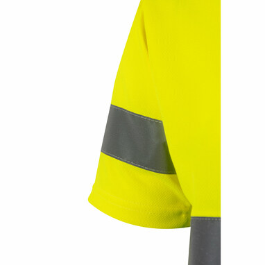 VL BRAHMA Двухцветная техническая футболка Bird-eye (140 г/м²) из полиэстера (100%) зелений  розмір 3XL - 36093-209-3XL- Фото №4