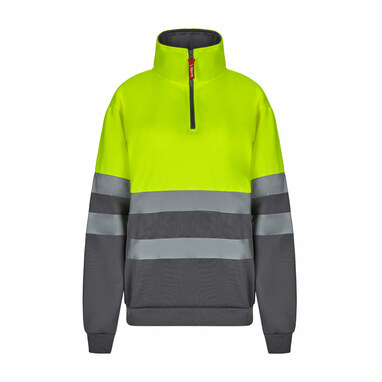 VL THOR Двоколірна толстовка (300 г/м²) з поліестерового флісу (100%) сірий  розмір XL - 36101-207-XL- Фото №5