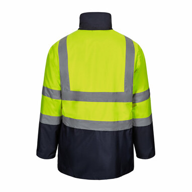 VL JUNO LARGE Двоколірна парка 4 в 1 (180 г/м²) з поліестеру (100%) з поліуретановим покриттям синій  розмір 4XL - 36109-204-4XL- Фото №1