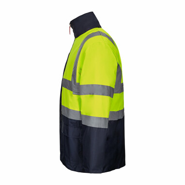 VL JUNO LARGE Двоколірна парка 4 в 1 (180 г/м²) з поліестеру (100%) з поліуретановим покриттям синій  розмір 5XL - 36109-204-5XL- Фото №2