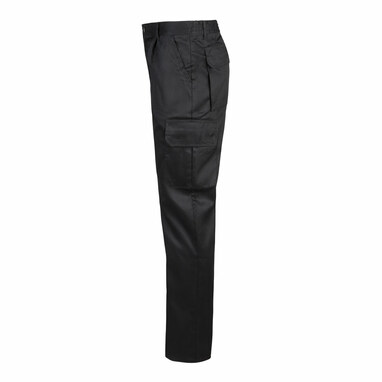 VL MABON Штани з кількома кишенями (200 г/м²) з бавовни (35%) та поліестеру (65%). чорний  розмір 44 - 36116-103-44- Фото №2