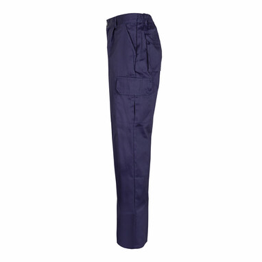 VL MABON Штани з кількома кишенями (200 г/м²) з бавовни (35%) та поліестеру (65%). синій  розмір 34 - 36116-104-34- Фото №2
