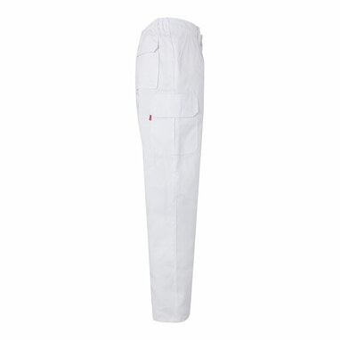 VL MABON Брюки с несколькими карманами (200 г/м²) из хлопка (35%) и полиэстера (65%). белый  размер 42 - 36116-106-42- Фото №3