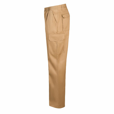 VL MABON Брюки с несколькими карманами (200 г/м²) из хлопка (35%) и полиэстера (65%). натуральный  размер 46 - 36116-160-46- Фото №2