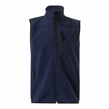 VL VARUNA Жилет Softshell (280 г/м²) з підкладкою з поліестеру (94%) та еластану (6%). темно-синій розмір M - 36136-134-M- Фото №4 VL VARUNA Жилет Softshell (280 г/м²) з підкладкою з поліестеру (94%) та еластану (6%). темно-синій розмір M - 36136-134-M- Фото №4