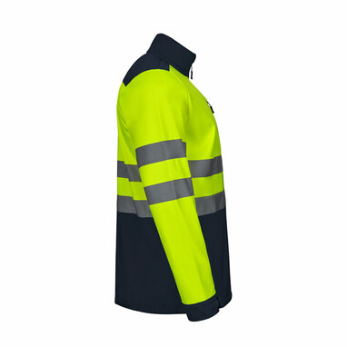 VL HESTIA Двухцветная куртка softshell (280 г/м²) из полиэстера (96%) и эластана (4%). синий  размер M - 36144-204-M- Фото №3