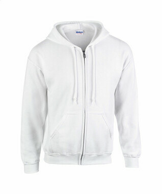 Светр HB Zip Hooded білий  розмір S - AP4306-01_S- Фото №1