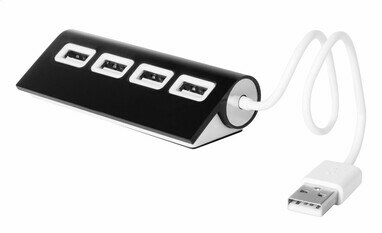 Хаб USB Weeper чорний - AP781137-10- Фото №2 Хаб USB Weeper чорний - AP781137-10- Фото №2