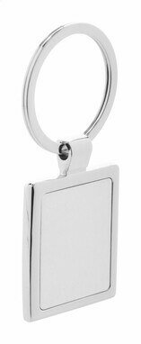 Брелок для ключів Rectangle сірий - AP800655- Фото №1