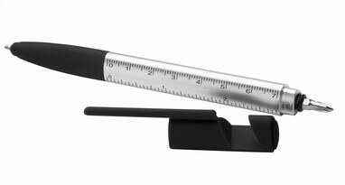 Ручка-стилус шариковая   Handy черный - AP845164-10- Фото №2