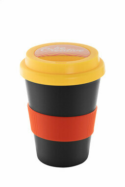 Термокружка індивідуальна CreaCup Mini, з кришкою жовтий - AP892007-02_B- Фото №3 Термокружка індивідуальна CreaCup Mini, з кришкою жовтий - AP892007-02_B- Фото №3