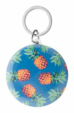 Бейдж-брелок KeyBadge Maxi білий - AP718218- Фото №3