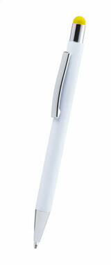 Ручка-стилус шариковая Woner желтый - AP721094-02- Фото №4