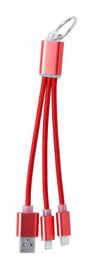 Кабель зарядний USB Scolt червоний - AP721102-05- Фото №4