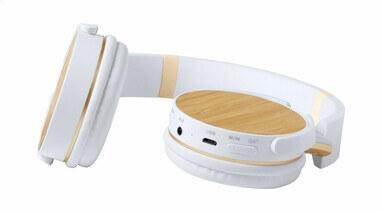 Наушники с Bluetooth Treiko белый - AP721523-01- Фото №2