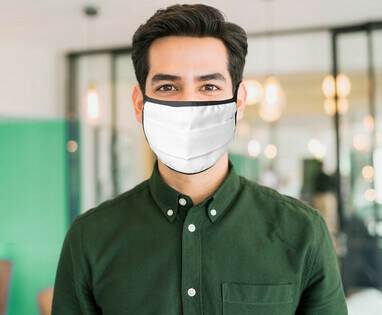 Маска для обличчя WashMask чорний - AP718394-10- Фото №4