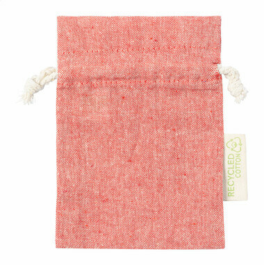 Подарочный мешочек из хлопка Dratinix красный - AP722522-05- Фото №1