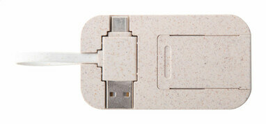 USB-хаб Holbaru натуральний - AP864034- Фото №4