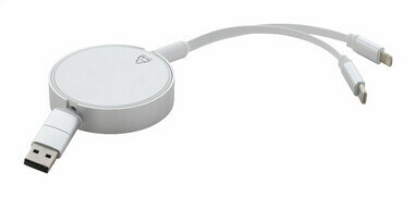 USB-кабель для зарядного пристрою Freud срібний - AP733944-21- Фото №2