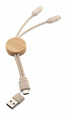 USB-кабель для зарядного пристрою Nihon натуральний - AP864029- Фото №3 USB-кабель для зарядного пристрою Nihon натуральний - AP864029- Фото №3
