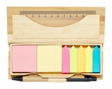 Клейкий блокнот Mikonen натуральний - AP734067- Фото №2