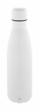 Бутылка из переработанной нержавеющей стали Refill белый - AP808117-01- Фото №1