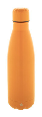 Бутылка из переработанной нержавеющей стали Refill оранжевый - AP808117-03- Фото №1