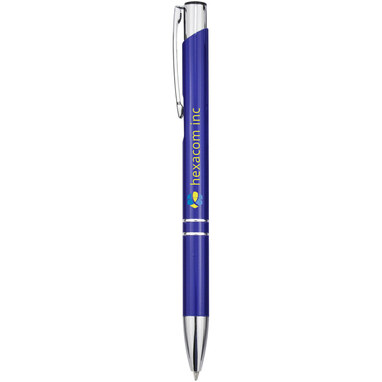 Ручка шариковая Moneta ярко-синий - 10744004- Фото №2
