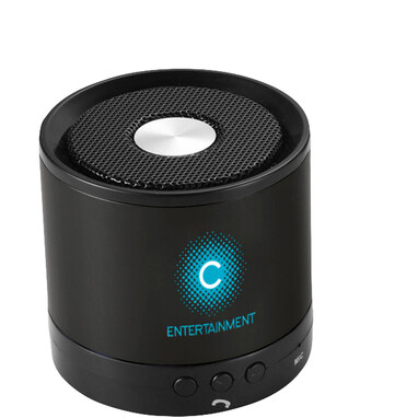 Колонка Greedo с функцией Bluetooth сплошной черный - 10826400- Фото №2