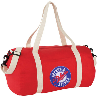 Бавовняна сумка Barrel Duffel червоний - 12019502- Фото №2 Бавовняна сумка Barrel Duffel червоний - 12019502- Фото №2