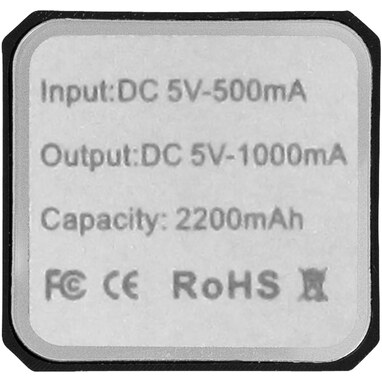 Рower bank Volt alu суцільний чорний - 12349200- Фото №3
