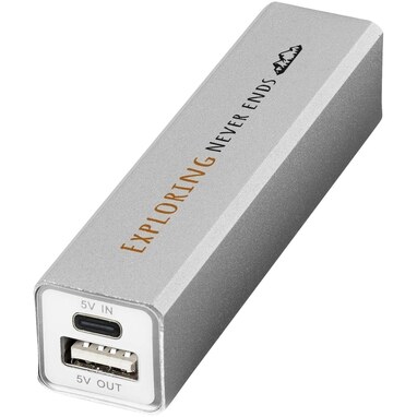 Рower bank Volt alu срібний - 12349202- Фото №2