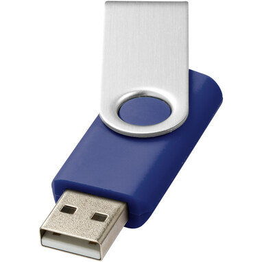 Флешка Rotate Basic 2GB синій, сріблястий - 12350402- Фото №1 Флешка Rotate Basic 2GB синій, сріблястий - 12350402- Фото №1