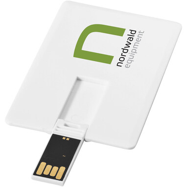 Флешка Slim Card 2GB білий - 12352000- Фото №2 Флешка Slim Card 2GB білий - 12352000- Фото №2