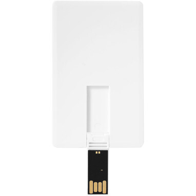 Флешка Slim Credit Card 4GB білий - 12352100- Фото №4 Флешка Slim Credit Card 4GB білий - 12352100- Фото №4