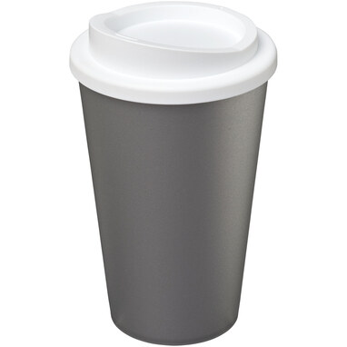 Термокружка Americano сріблястий, білий - 21000125- Фото №1