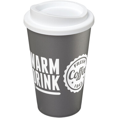 Термокружка Americano сріблястий, білий - 21000125- Фото №2