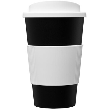Термокружка Americano суцільний чорний, білий - 21000201- Фото №3