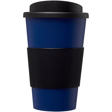 Термокружка Americano синій, суцільний чорний - 21000214- Фото №3