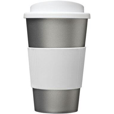 Термокружка Americano сріблястий, білий - 21000225- Фото №3