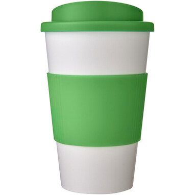 Термокружка Americano білий, зелений - 21000230- Фото №3