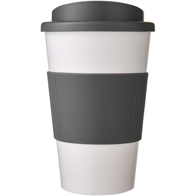 Термокружка Americano білий, сірий - 21000232- Фото №3
