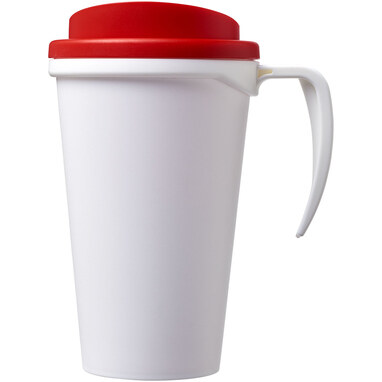 Термокружка Americano Grande білий, червоний - 21000403- Фото №4