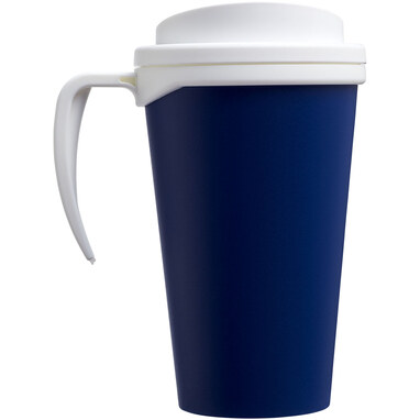 Термокружка Americano Grande синій, білий - 21000407- Фото №5