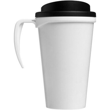 Термокружка Brite-Americano grande білий, суцільний чорний - 21000601- Фото №4