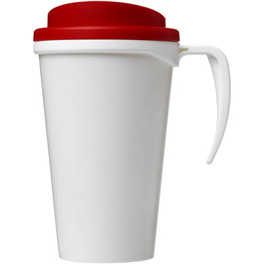 Термокружка Brite-Americano grande білий, червоний - 21000603- Фото №3