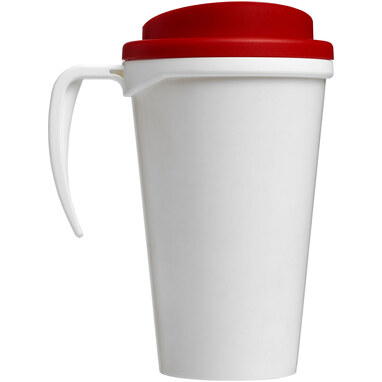 Термокружка Brite-Americano grande білий, червоний - 21000603- Фото №4