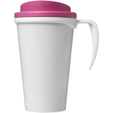 Термокружка Brite-Americano grande білий, рожевий - 21000609- Фото №3