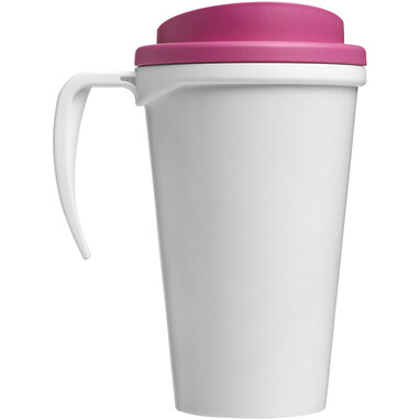 Термокружка Brite-Americano grande білий, рожевий - 21000609- Фото №4