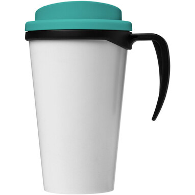 Термокружка Brite-Americano grande суцільний чорний, колір морської хвилі - 21000617- Фото №3